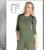 Barco One Wellness 3/4 Sleeve Mesh Mix Zen Scrub Tees 