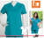 ICU Barco Scrubs 4 Pocket Detail V-Neck