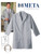 Meta Labwear Unisex 40" Labcoat - Silver