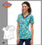Dickies EDS Printed Good Ol' Daisies V-Neck Top