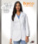   KD110   32" Women's 3 Patch Pocket Mid-length Lab Coat