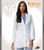Barco's 35" Women's Princess Seam Long-Length Labcoat with 2 Deep Patch Pockets