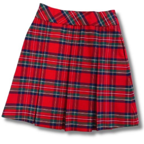 St Matthew Plaid Skirt