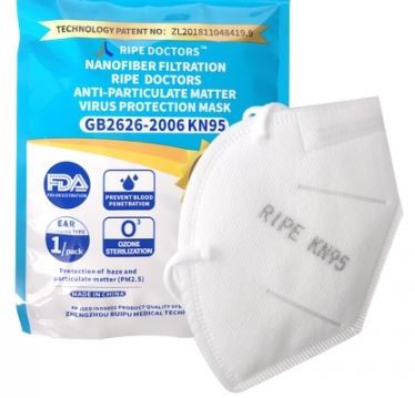 KN95 Face Masks 4 Ply - Pack of 5