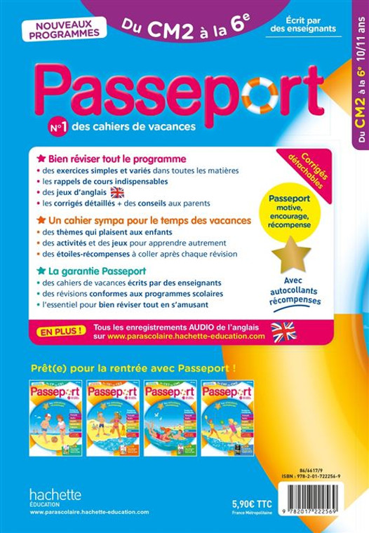 Passeport du CM2 a la 6e