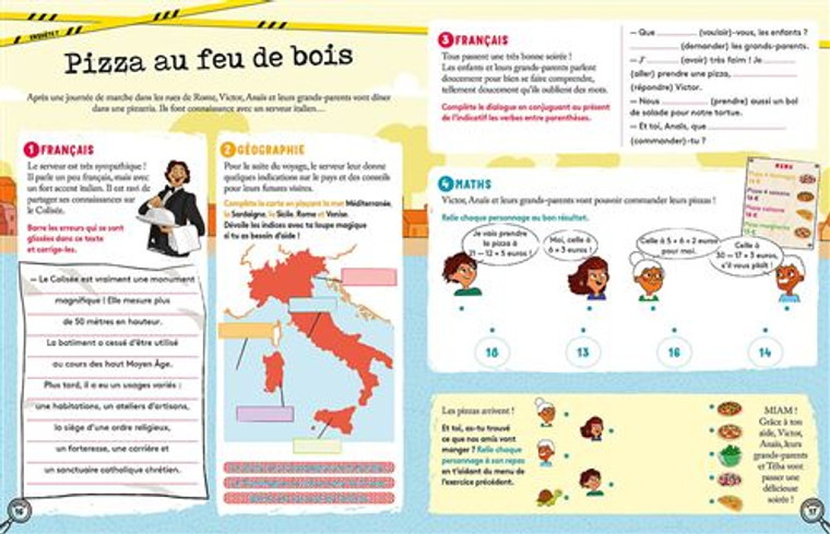 ENQUÊTES EN VACANCES - Du CM1 au CM2 9/10ans Cahier de vacances