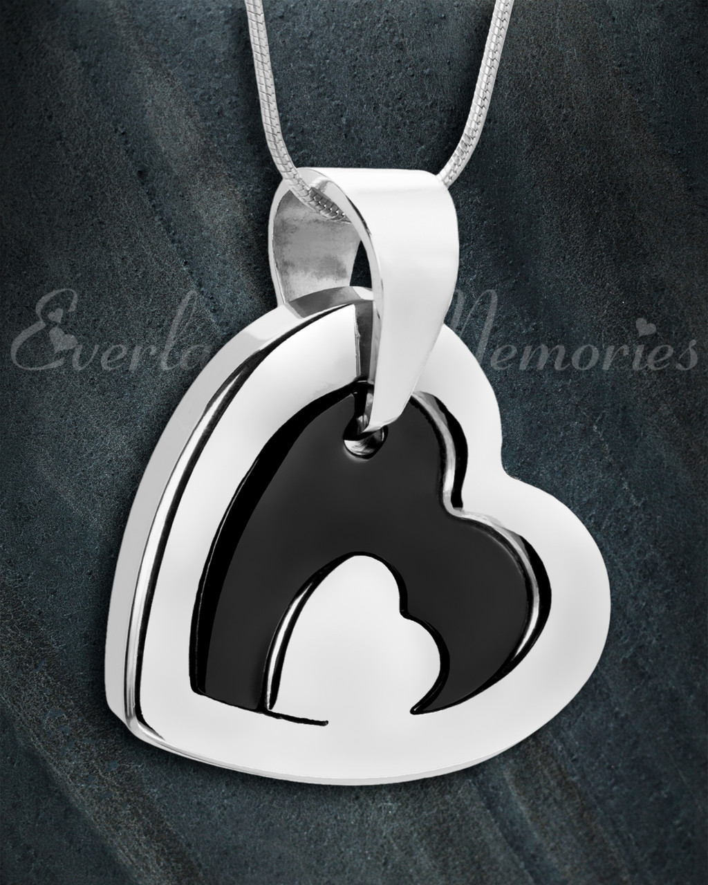 honesty heart memorial necklace will hold a small remembrance
