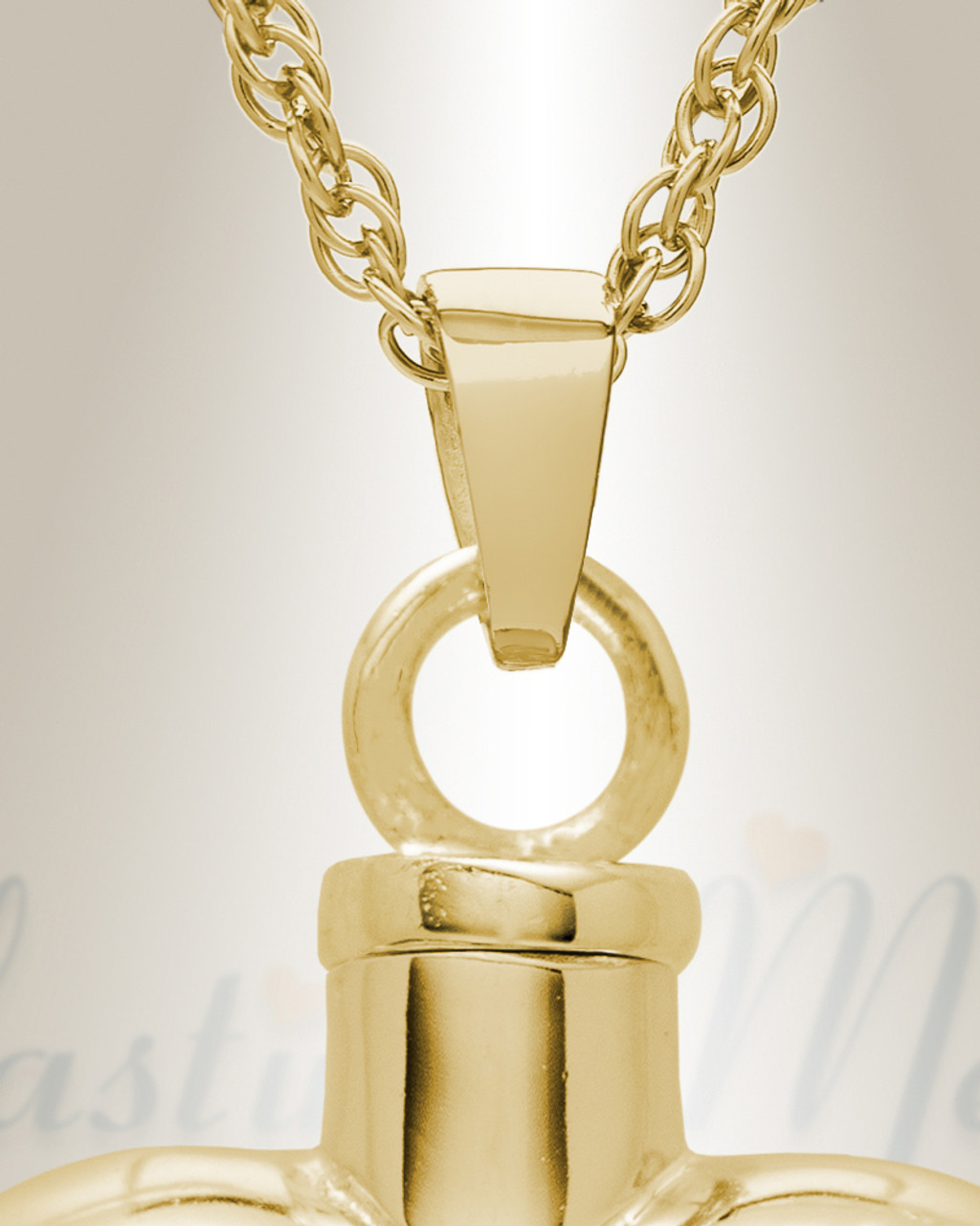 Urn necklace 14k gold Clearance