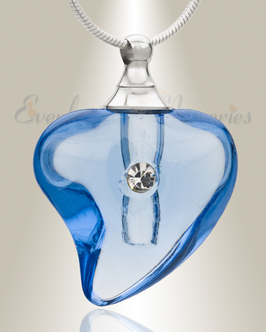 Cremation on sale glass pendants