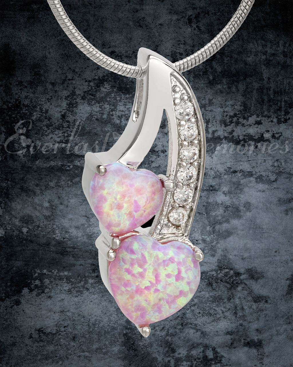 Opal Cat Cremation Necklace – Eternal Urns Australia