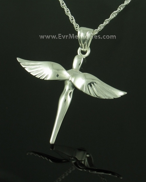 sterling silver sparrow ash pendant 