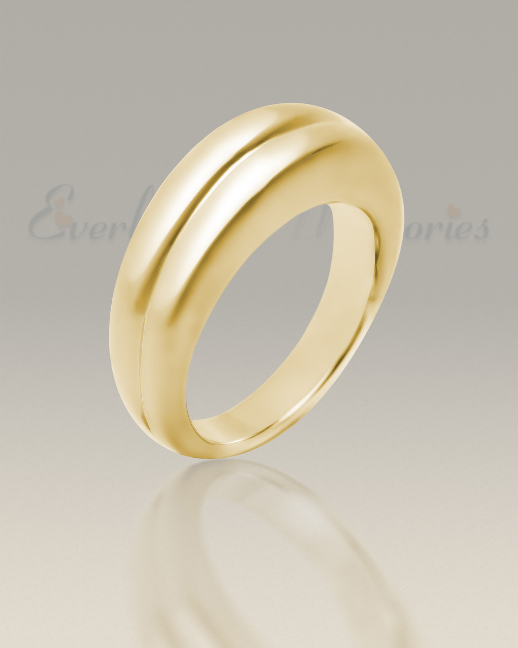 White gold store cremation ring