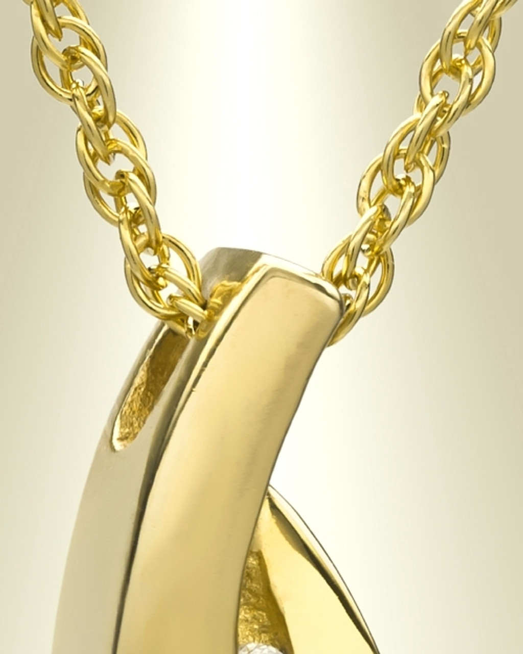 Urn necklace 14k gold Clearance