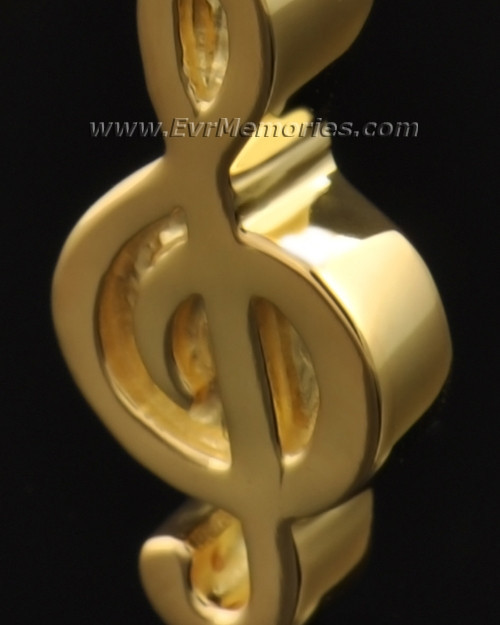 EvrMemories has gold vermeil music note urn pendants