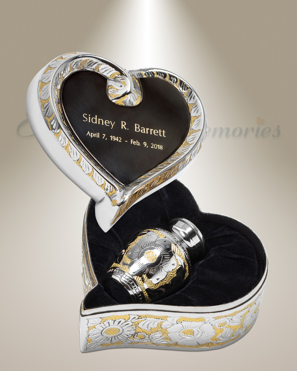 Ornamental Keepsake Urn, Ornament Urn, Keepsake Cremation Urn for Ashes