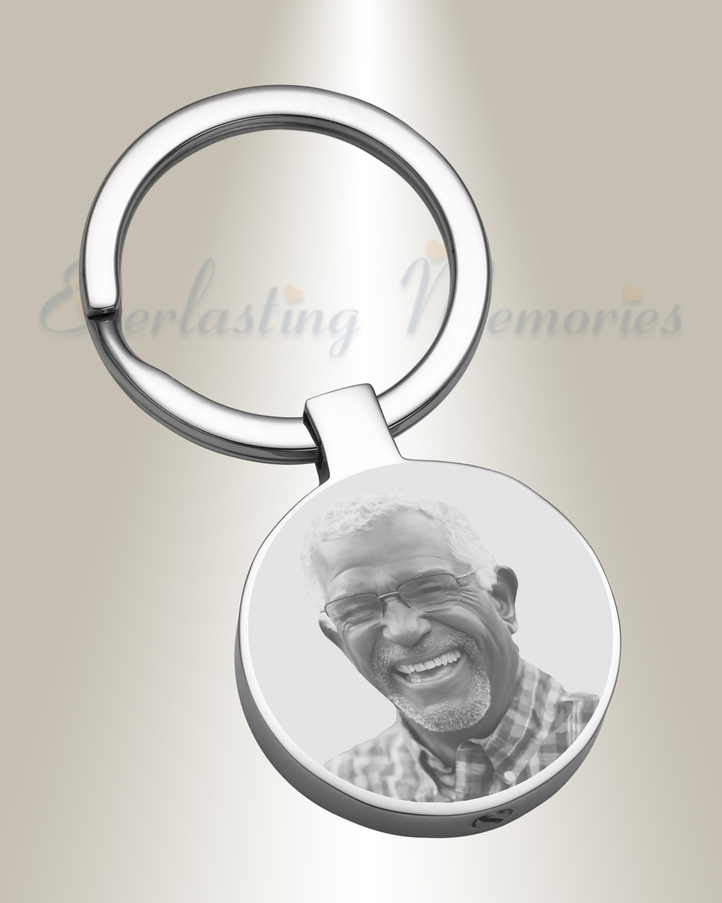 Everlasting Memories Memorial Initial Keychain