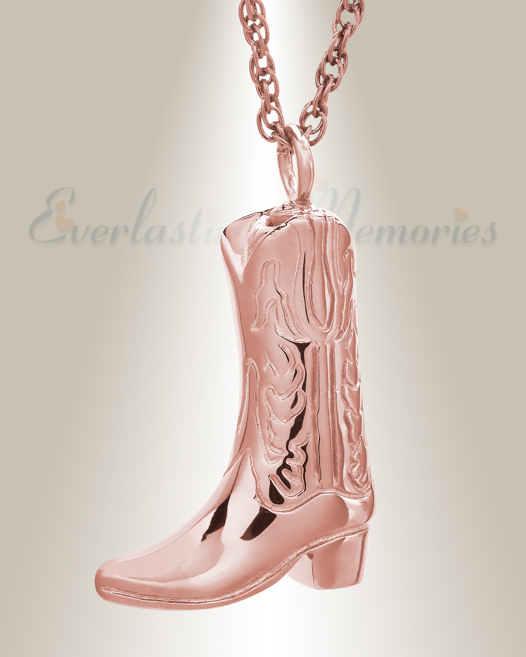 rose gold cowboy boots