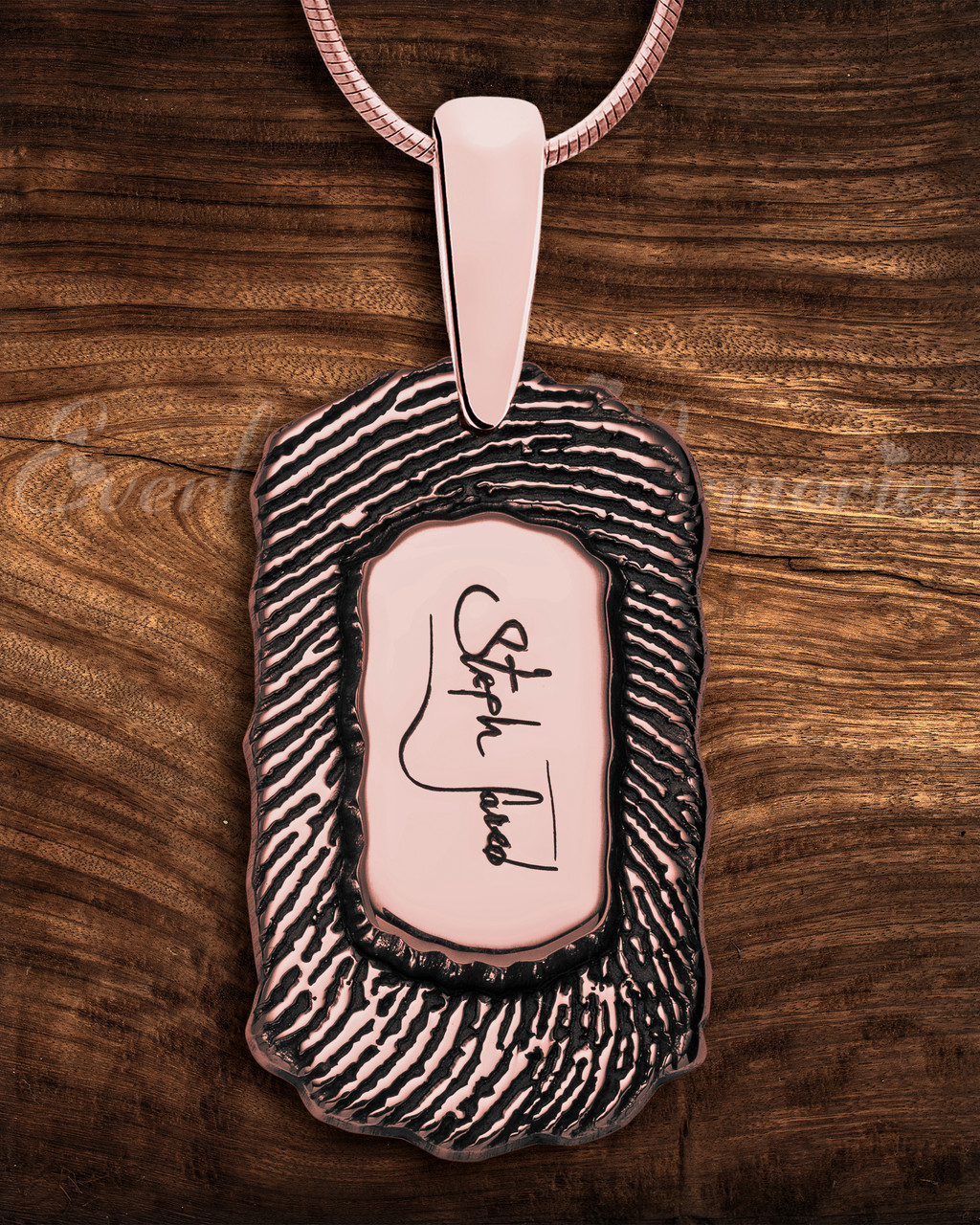 Order 10K Gold-Filled Dog Tag Embossed Necklace