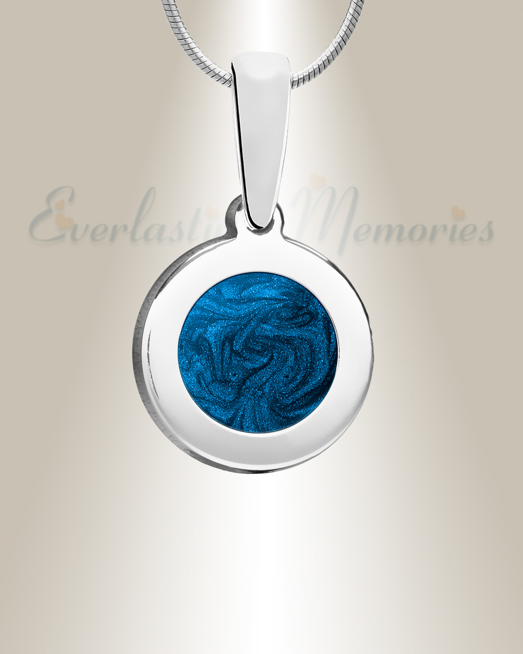 Glass Pendant with Ashes - Forever | Soulbursts