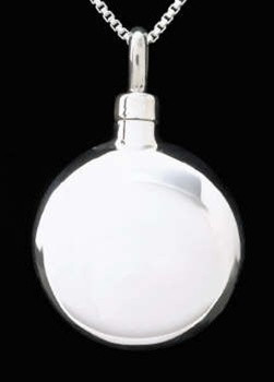 Round Funeral Jewelry
