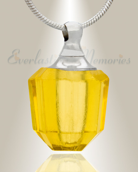 Glass Locket Morning Sun Keepsake Jewelry