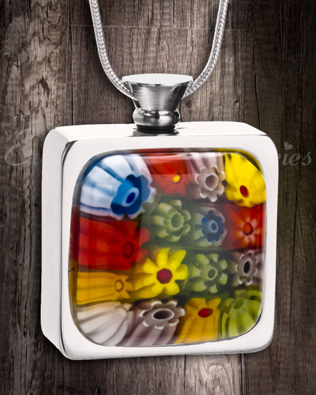 Rainbow of Memories Cremation Locket