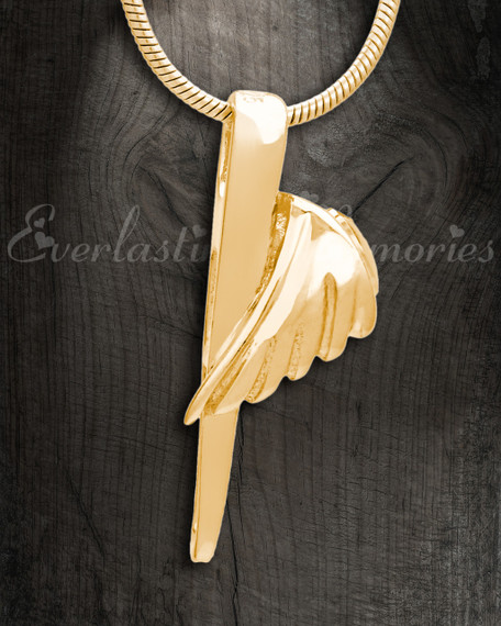 Inspiration Memorial Jewelry Gold Plated