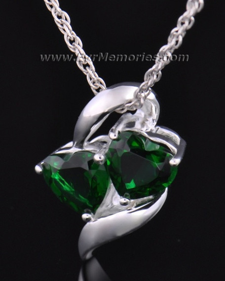 Sterling Silver Hearts Desire Memorial Locket