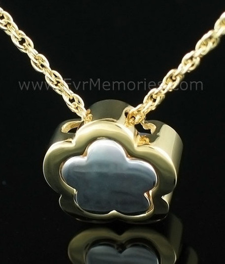 Silver Springtime Urn Keepsake