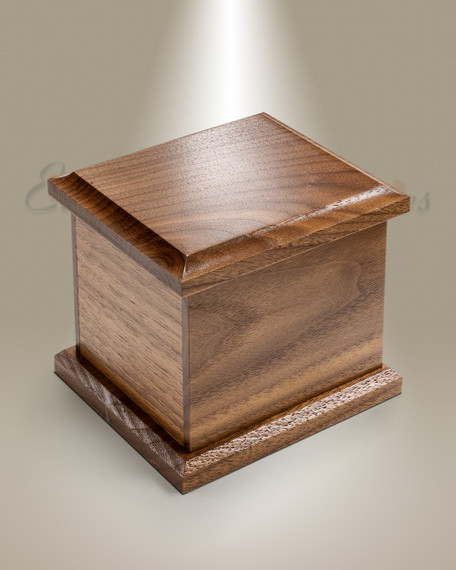 Walnut Keepsake Cremation Urn