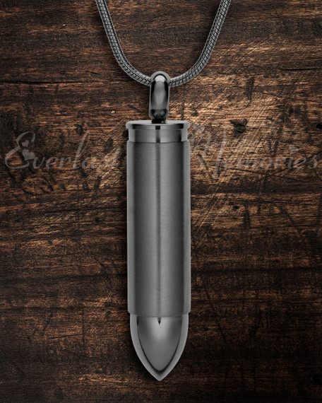 Black Bolt Urn Pendant