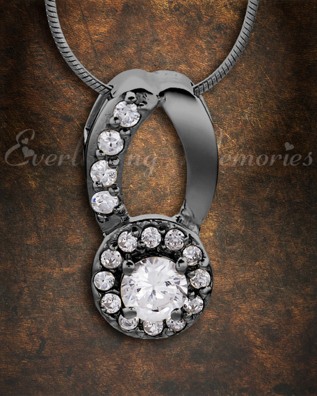 Black Simplicity Memorial Jewelry