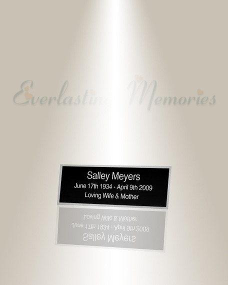 Small Pegasus Engraved Plate