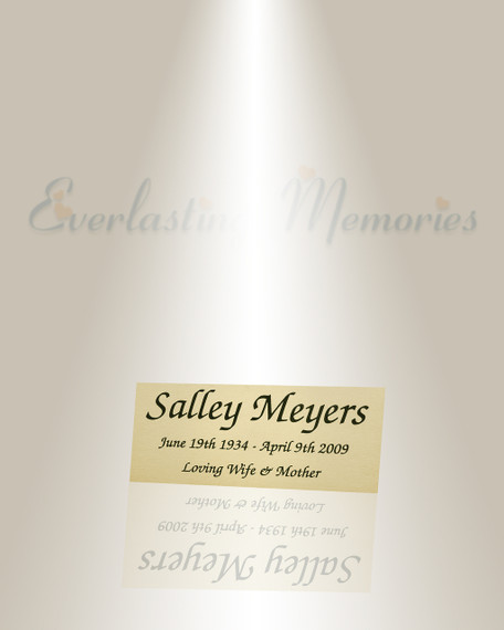 Medium Andromeda Engraved Plate