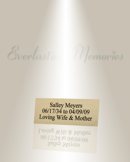 Medium Ara Engraved Plate