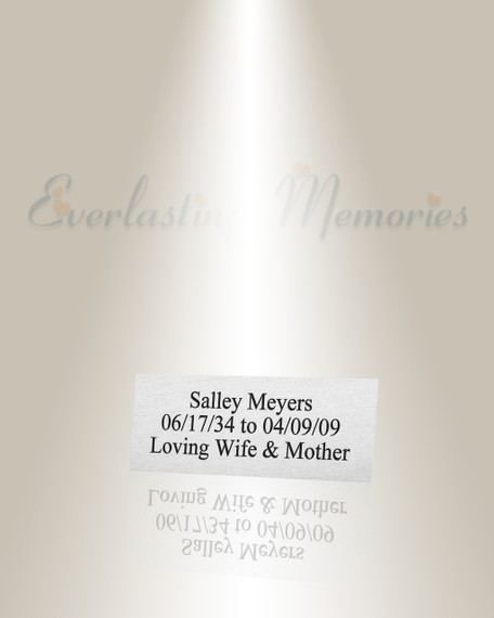 Medium Cetus Engraved Plate