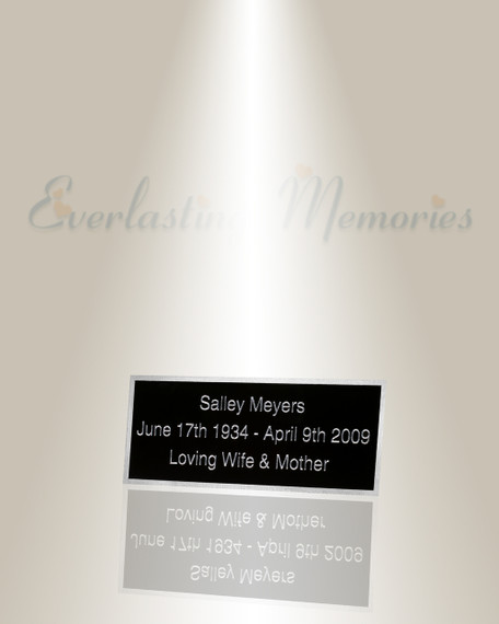 Medium Vega Engraved Plate