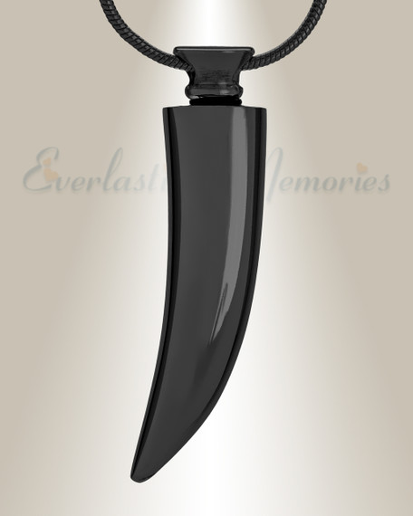 Black Ardor Cremation Pendant