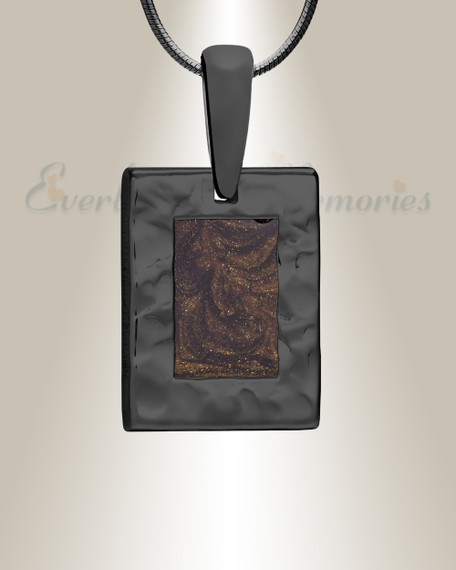 Black Finish Summer Ridge Ash Resin Jewelry