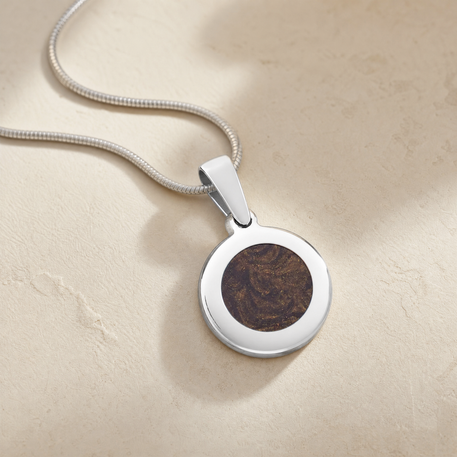 Silver Boxwood Ash Resin Jewelry