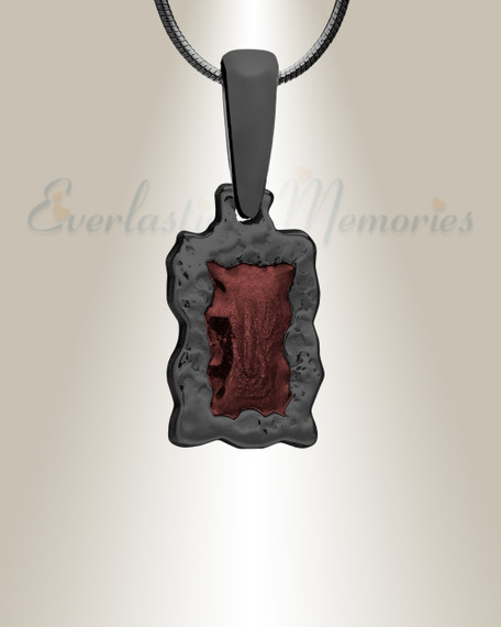 Black Finish Chokecherry Ash Resin Jewelry