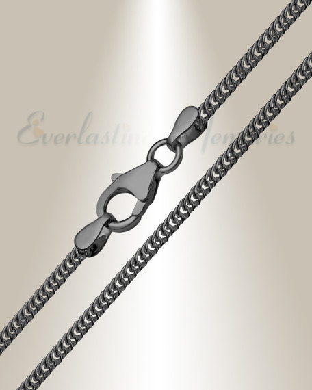 Men's Black Plated Upgraded Curb Chains