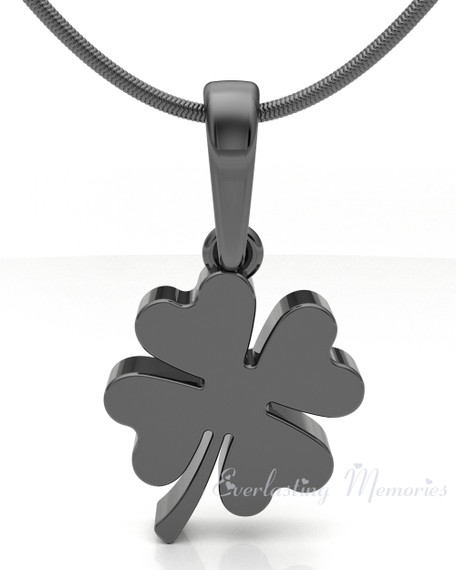 Black Plated Irelyn Forever Sealed Memorial Jewelry
