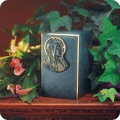 Artisan and Mary Bronze Cremation Urn