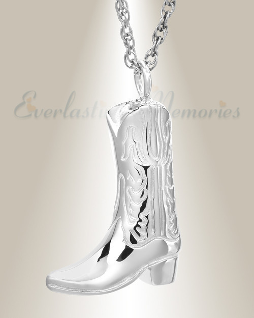 Boot Urn Necklace