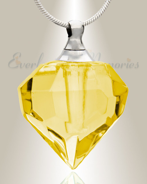 Glass Locket Fervor Cremation Jewelry