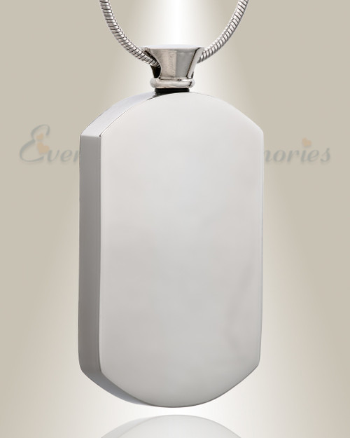 cremation jewelry | Mens urn necklace