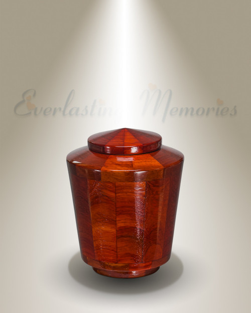 Joy Urn in Padauk-Keepsake