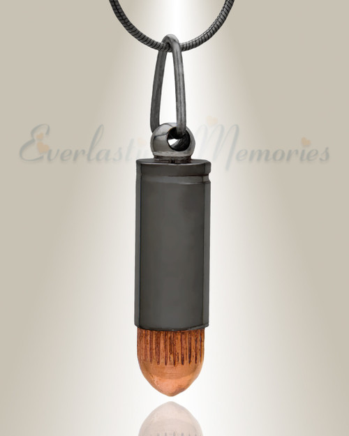 Black Bullet Memorial Pendant