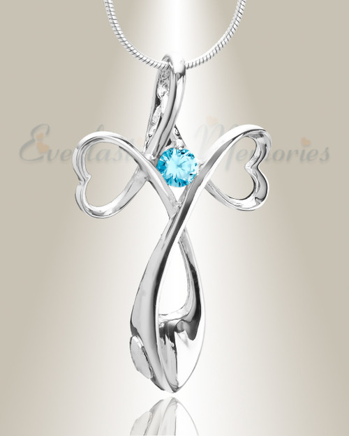 Blue Peaceful Moments Memorial Jewelry